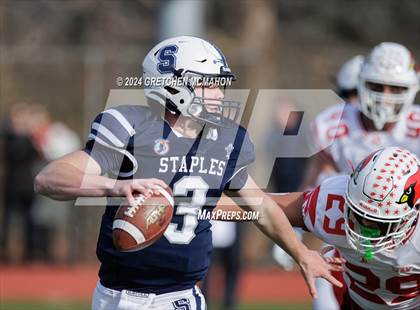 Thumbnail 3 in Staples vs. Greenwich (CIAC Class LL Semifinal) photogallery.