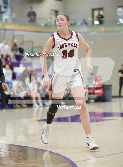 Thumbnail 3 in Lone Peak vs. Monterey (Utah Holiday Hoopfest) photogallery.