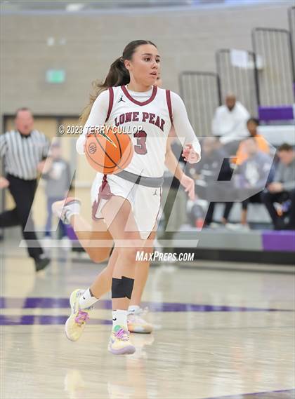 Thumbnail 1 in Lone Peak vs. Monterey (Utah Holiday Hoopfest) photogallery.