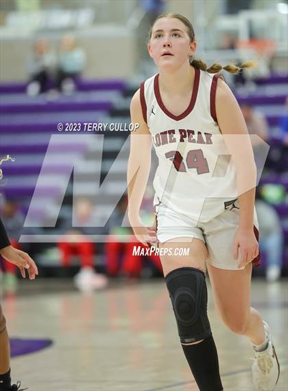 Thumbnail 3 in Lone Peak vs. Monterey (Utah Holiday Hoopfest) photogallery.