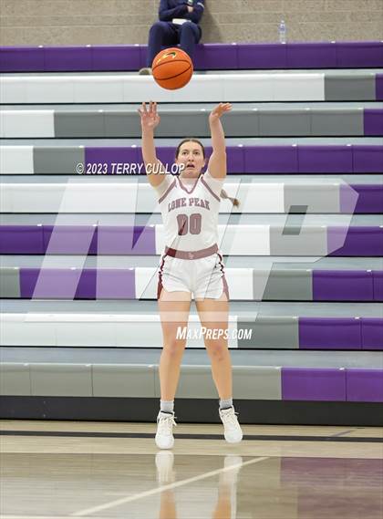 Thumbnail 3 in Lone Peak vs. Monterey (Utah Holiday Hoopfest) photogallery.