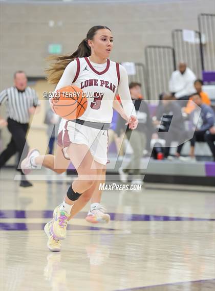 Thumbnail 3 in Lone Peak vs. Monterey (Utah Holiday Hoopfest) photogallery.