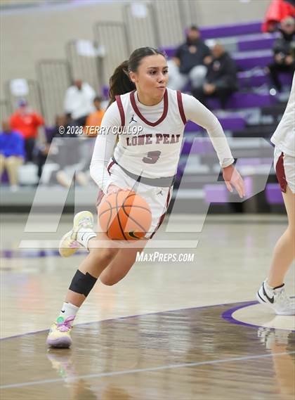 Thumbnail 2 in Lone Peak vs. Monterey (Utah Holiday Hoopfest) photogallery.