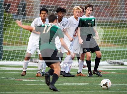 Thumbnail 2 in Cardinal Gibbons vs. Heritage (Wake County Cup) photogallery.