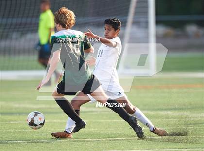 Thumbnail 3 in Cardinal Gibbons vs. Heritage (Wake County Cup) photogallery.