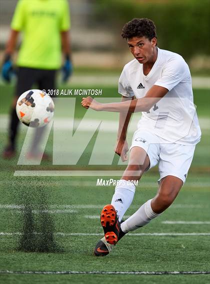 Thumbnail 2 in Cardinal Gibbons vs. Heritage (Wake County Cup) photogallery.