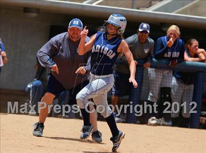 Thumbnail 1 in Madison vs. Mater Dei (CIF SDS D4 Final) photogallery.