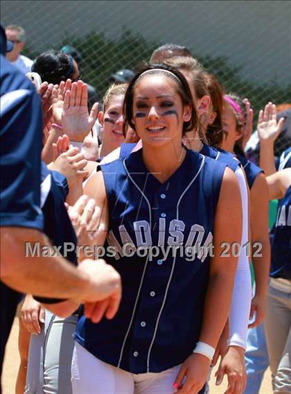 Thumbnail 1 in Madison vs. Mater Dei (CIF SDS D4 Final) photogallery.