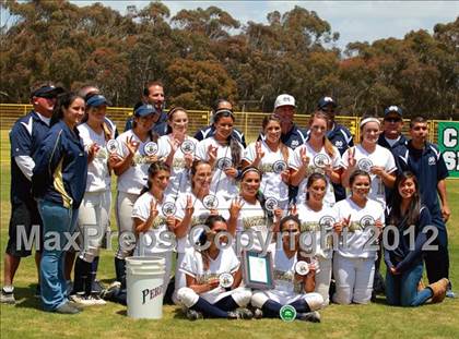 Thumbnail 3 in Madison vs. Mater Dei (CIF SDS D4 Final) photogallery.