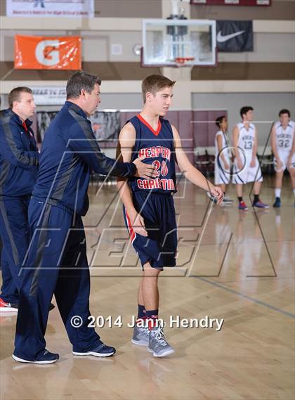 Thumbnail 1 in Villanova Prep vs. Hesperia Christian (MaxPreps Holiday Classic) photogallery.
