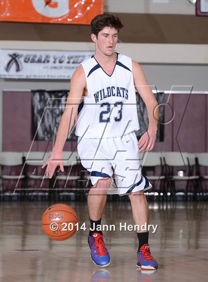 Thumbnail 1 in Villanova Prep vs. Hesperia Christian (MaxPreps Holiday Classic) photogallery.