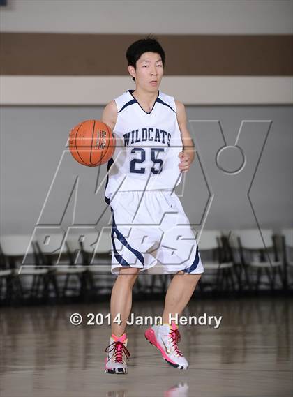Thumbnail 3 in Villanova Prep vs. Hesperia Christian (MaxPreps Holiday Classic) photogallery.