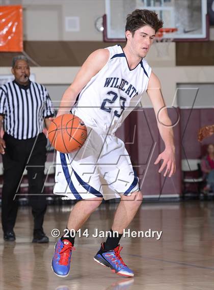Thumbnail 1 in Villanova Prep vs. Hesperia Christian (MaxPreps Holiday Classic) photogallery.
