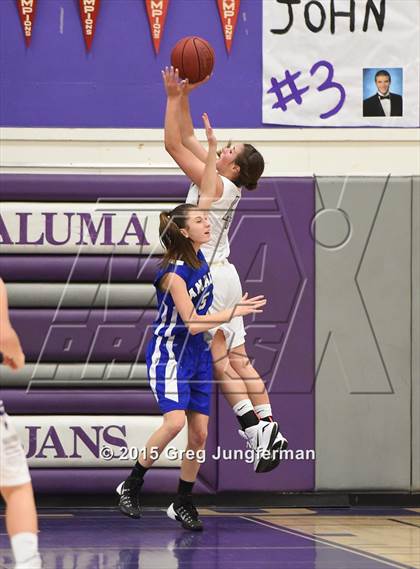 Thumbnail 1 in Analy @ Petaluma (CIF SCL Playoff) photogallery.