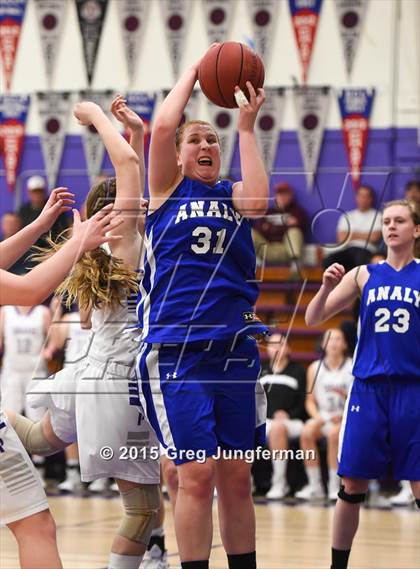 Thumbnail 2 in Analy @ Petaluma (CIF SCL Playoff) photogallery.