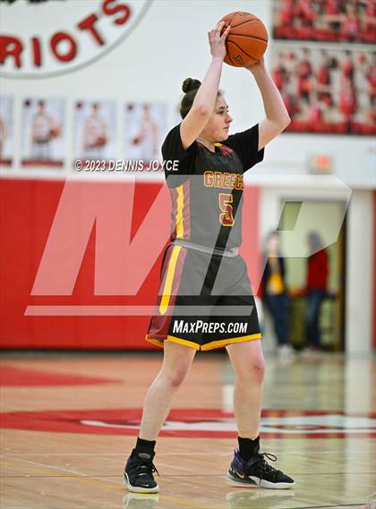 Thumbnail 2 in Greece Arcadia/Greece Olympia @ Penfield (NYSPHSAA Section V Class AA Quarterfinals) photogallery.