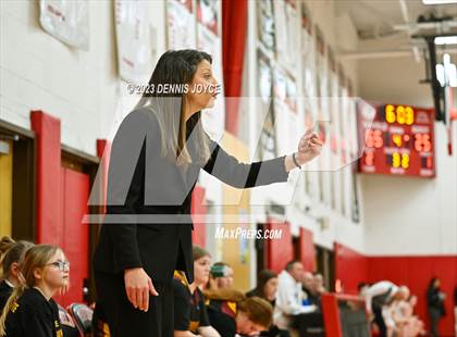 Thumbnail 1 in Greece Arcadia/Greece Olympia @ Penfield (NYSPHSAA Section V Class AA Quarterfinals) photogallery.