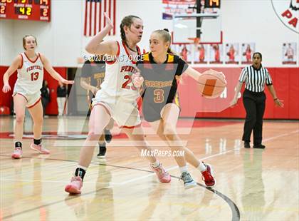 Thumbnail 2 in Greece Arcadia/Greece Olympia @ Penfield (NYSPHSAA Section V Class AA Quarterfinals) photogallery.