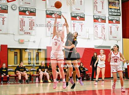 Thumbnail 1 in Greece Arcadia/Greece Olympia @ Penfield (NYSPHSAA Section V Class AA Quarterfinals) photogallery.