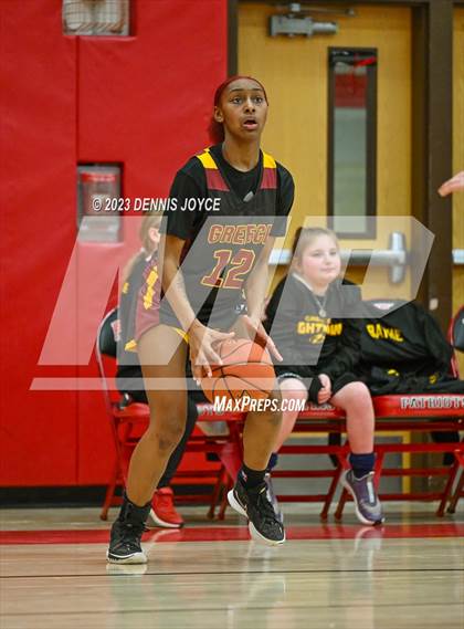 Thumbnail 1 in Greece Arcadia/Greece Olympia @ Penfield (NYSPHSAA Section V Class AA Quarterfinals) photogallery.