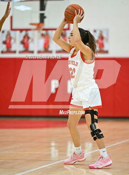 Thumbnail 1 in Greece Arcadia/Greece Olympia @ Penfield (NYSPHSAA Section V Class AA Quarterfinals) photogallery.