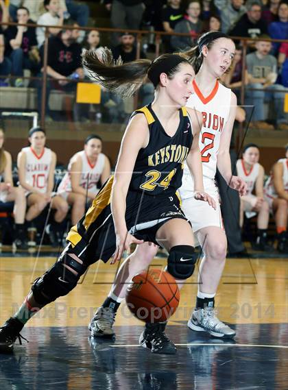 Thumbnail 2 in Keystone vs. Clarion (District IX A Final) photogallery.