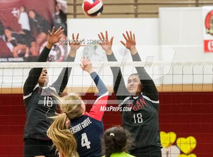 Thumbnail 3 in Pleasant Grove @ James Logan (CIF State Division 1 1st Round) photogallery.
