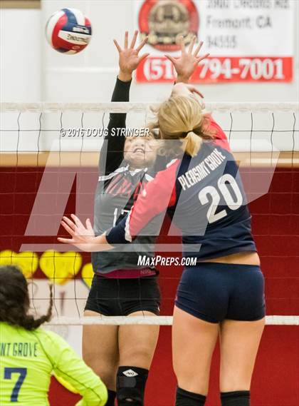 Thumbnail 3 in Pleasant Grove @ James Logan (CIF State Division 1 1st Round) photogallery.