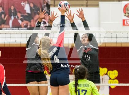 Thumbnail 2 in Pleasant Grove @ James Logan (CIF State Division 1 1st Round) photogallery.