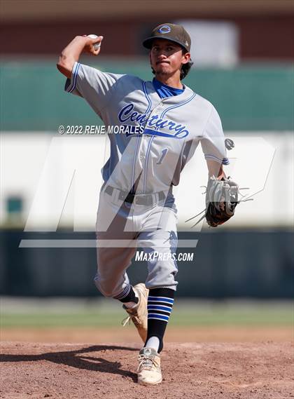 Thumbnail 3 in Century vs Temple City (CIF SS D5 Round 1 Playoff) photogallery.