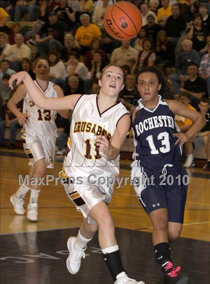 Thumbnail 2 in Elk County Catholic vs Rochester (PIAA Class A First Round) photogallery.