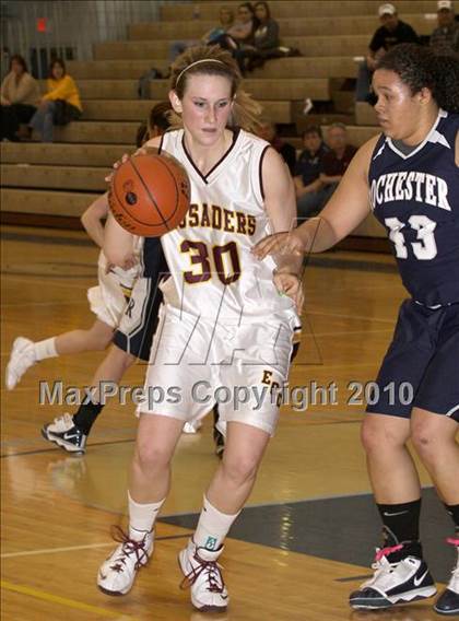 Thumbnail 2 in Elk County Catholic vs Rochester (PIAA Class A First Round) photogallery.