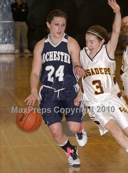 Thumbnail 3 in Elk County Catholic vs Rochester (PIAA Class A First Round) photogallery.
