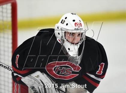 Thumbnail 3 in Cheshire vs. Guilford (Milford Holiday Jamboree Semifinal) photogallery.