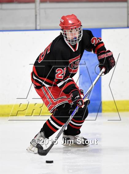Thumbnail 3 in Cheshire vs. Guilford (Milford Holiday Jamboree Semifinal) photogallery.