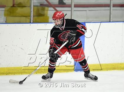 Thumbnail 2 in Cheshire vs. Guilford (Milford Holiday Jamboree Semifinal) photogallery.