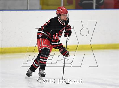 Thumbnail 3 in Cheshire vs. Guilford (Milford Holiday Jamboree Semifinal) photogallery.