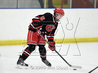 Thumbnail 3 in Cheshire vs. Guilford (Milford Holiday Jamboree Semifinal) photogallery.