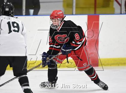 Thumbnail 2 in Cheshire vs. Guilford (Milford Holiday Jamboree Semifinal) photogallery.