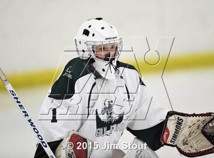 Thumbnail 2 in Cheshire vs. Guilford (Milford Holiday Jamboree Semifinal) photogallery.