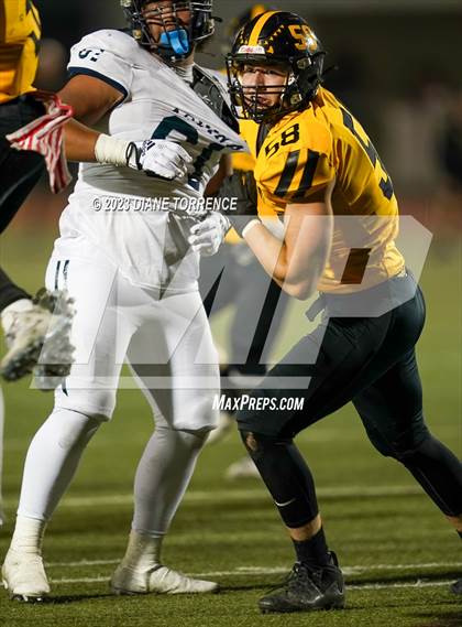 Thumbnail 2 in Aquinas @ Foothill (CIF SS Division 5 Round 1) photogallery.