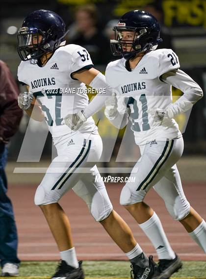 Thumbnail 2 in Aquinas @ Foothill (CIF SS Division 5 Round 1) photogallery.