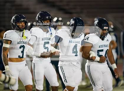 Thumbnail 3 in Aquinas @ Foothill (CIF SS Division 5 Round 1) photogallery.