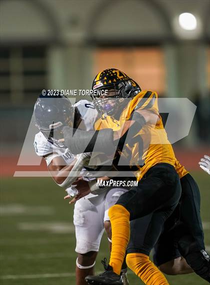 Thumbnail 2 in Aquinas @ Foothill (CIF SS Division 5 Round 1) photogallery.