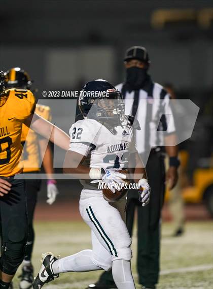 Thumbnail 2 in Aquinas @ Foothill (CIF SS Division 5 Round 1) photogallery.