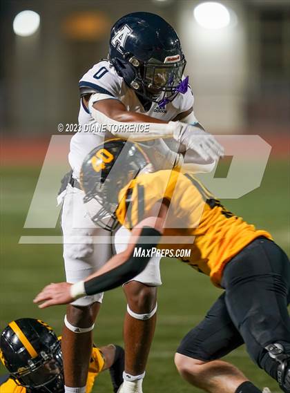 Thumbnail 3 in Aquinas @ Foothill (CIF SS Division 5 Round 1) photogallery.