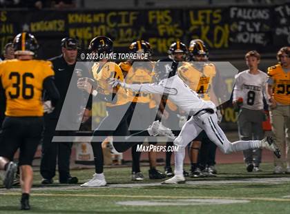Thumbnail 1 in Aquinas @ Foothill (CIF SS Division 5 Round 1) photogallery.