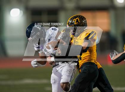 Thumbnail 1 in Aquinas @ Foothill (CIF SS Division 5 Round 1) photogallery.
