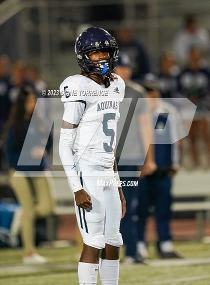 Thumbnail 3 in Aquinas @ Foothill (CIF SS Division 5 Round 1) photogallery.