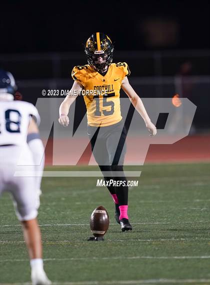 Thumbnail 3 in Aquinas @ Foothill (CIF SS Division 5 Round 1) photogallery.